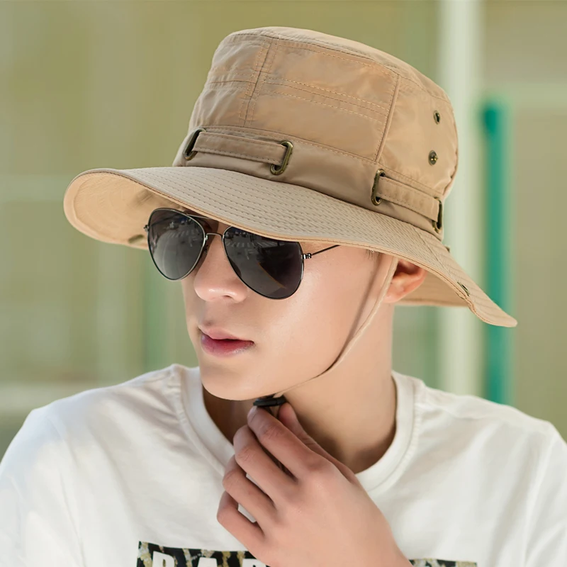 fashionable mens sun hat