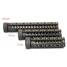 7''9'12'' дюймовый AR-15 M16 M4 Handguard Free Float Quad Rail Heavy Duty Handguard AR. 223/5. 56 RAS винтовка стрельба аксессуары