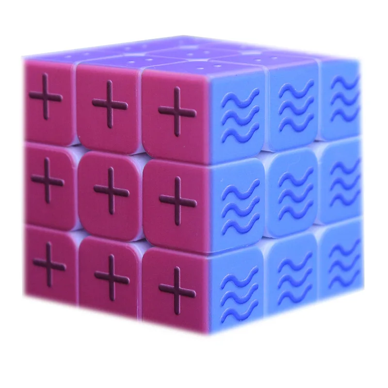 Обучающая Волшебная головоломка 3x3x3 Neo Magico Cubo с невидимым брайлем и сканером