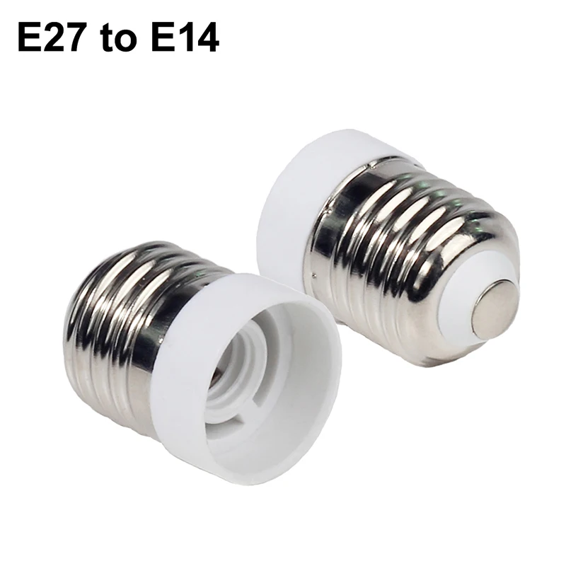 Ламповый конвертер E27 штекер для E12 E14 E40 B22 MR16 G4 G9 GU10 гнездо лампы Основание для лампочка внутреннего освещения Расширенный адаптер - Цвет: E27 to E14