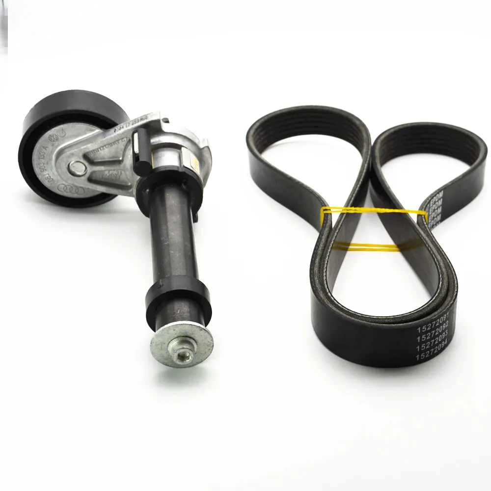 OEV Ribbed Belt Tensioner Alternator belt tensioner pulley+Leather belt