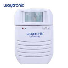 PIR Motion Sensor Infrared Detector Alarm Wireless Voice Amplifier Speaker Lithium Battery Powered Support SD Card Playback