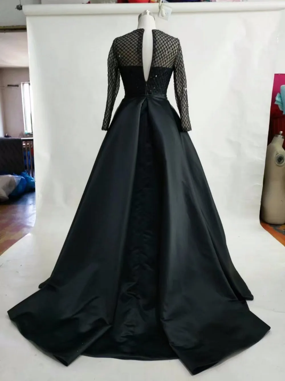 black christmas dress