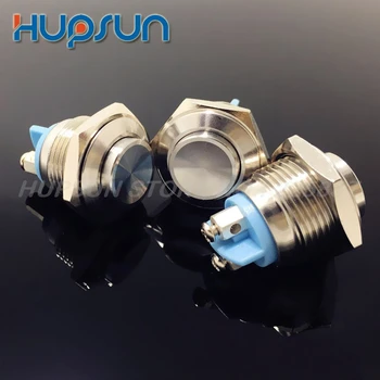 

10pc waterproof high head 16mm stainless steel momentary push button switch engine start button doorbell push button switch