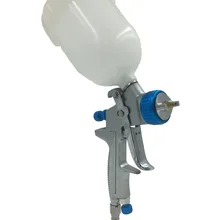 SAT0079 профессиональная высококачественная Аэрограф-распылитель для окрашивания автомобилей пистолет-распылитель lvmp для мебели пневматические станки