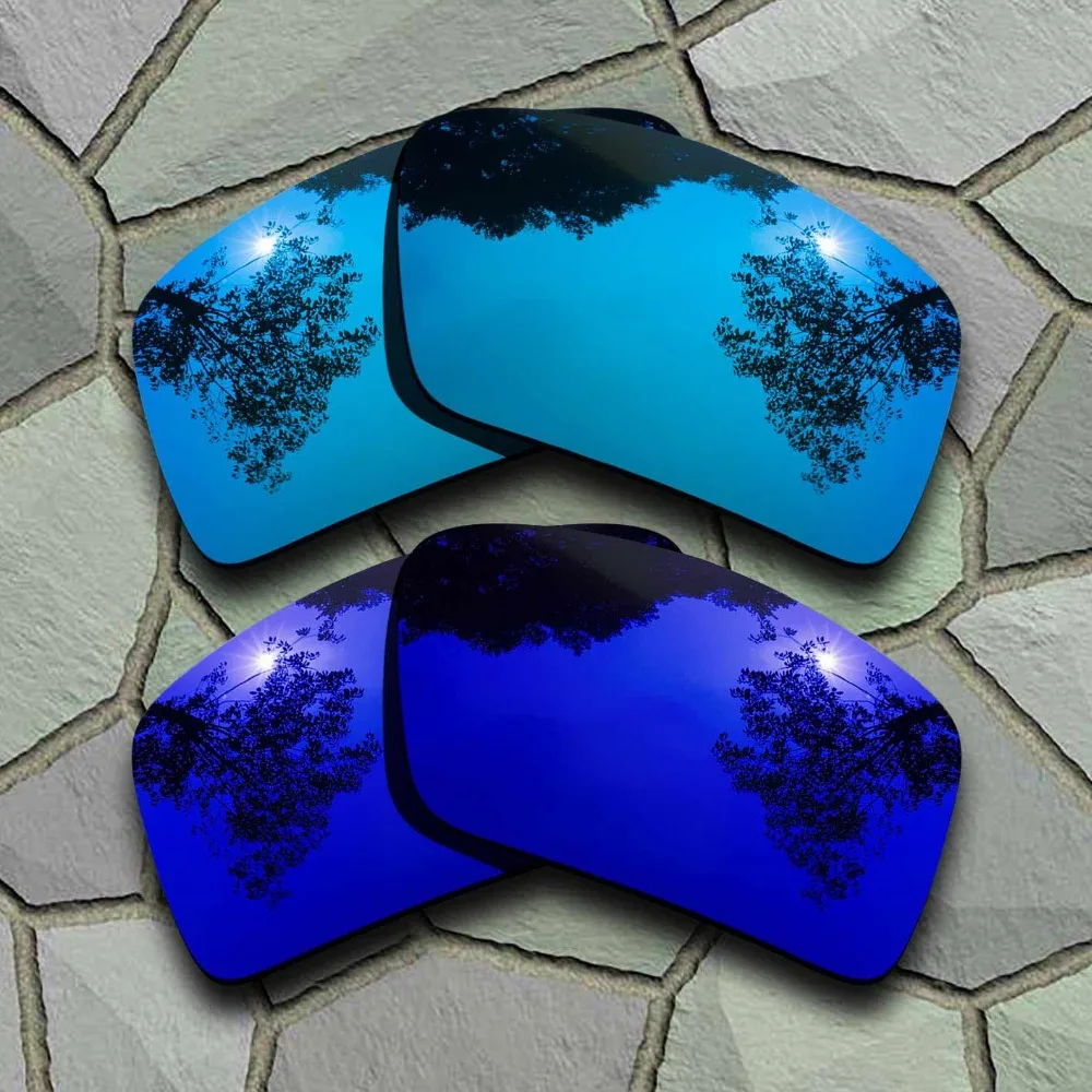 Lenti Di Ricambio Polarizzate Per Occhiali Da Sole Blu Cielo E Viola Per Oakley Eyepatch 2