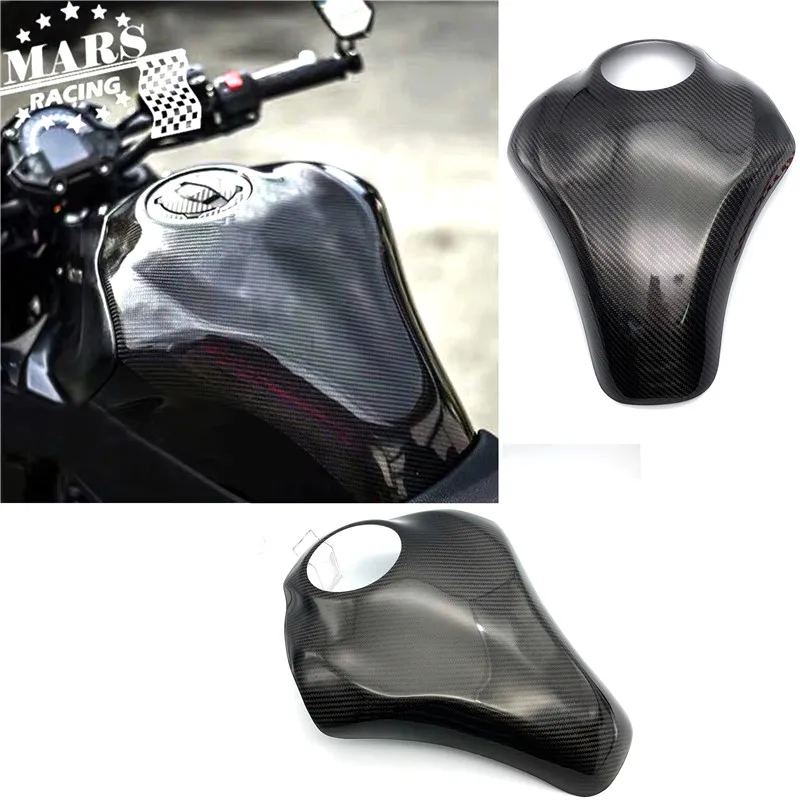 Motorcycle Accessories Z900 Kawasaki Really carbon fibre tank cover tank sticker fuel tank shield 16'-19