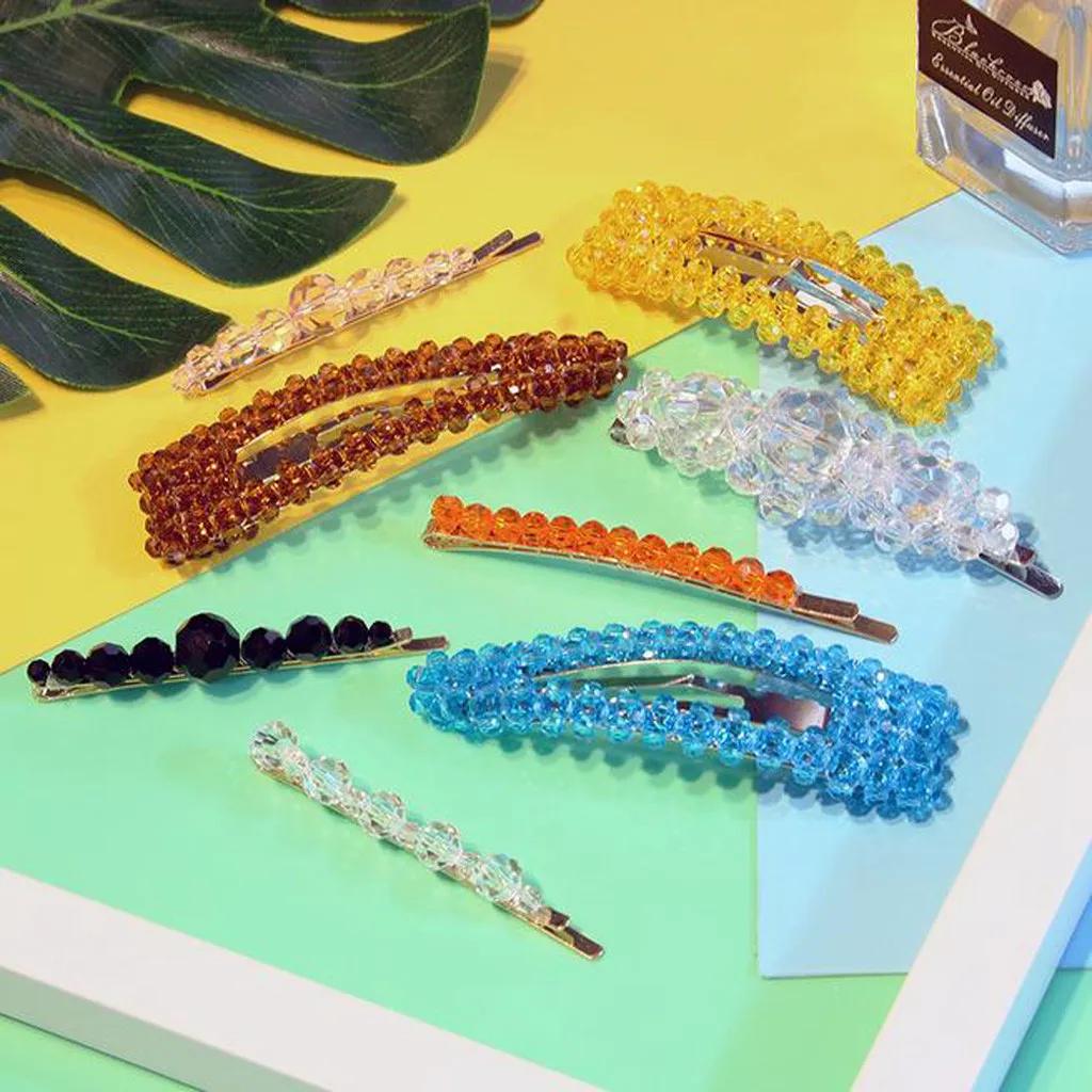Fashion Women's Popular Korean Girls Cute Hairpin Womens Hair Clip pearl for gilrs