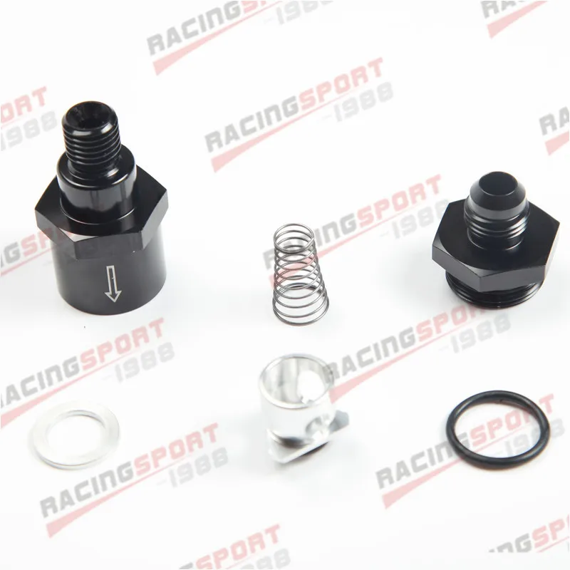 -6AN One Way Check Valve For Bosch Style Fuel Pump M12x1.5MM To AN6 AN-6 ball valve