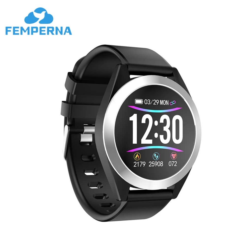 

Femperna Smart Watch Men Sport IP67 Waterproof Activity Fitness tracker Heart Rate Monitor Blood Pressure