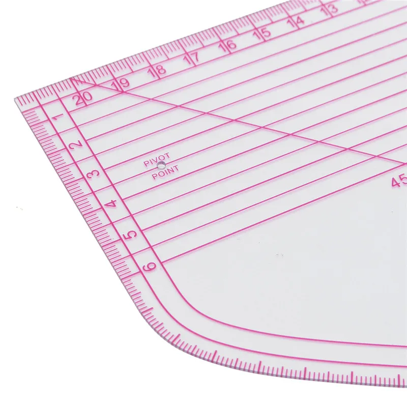 Kiwarm практичные модельные линейки для создания узоров, многоцелевой инструмент для шитья одежды, инструмент для лоскутного шитья