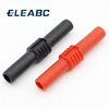 10Pcs Insulated Red and Black 4mm Female to Female Banana Jack Adapter Connector ► Photo 1/4