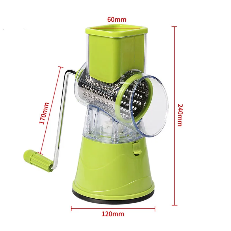  Vegetable Cutter garlic peeling machine Multifunctional Slicer Round Potato Cheese Kitchen Applianc - 33021001735