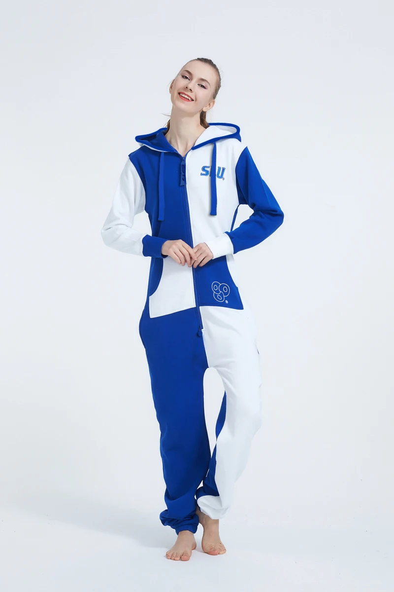 

Nordic Way Overall One Piece Jumpsuit ZOOOP IT UP Women Playsuit Adult Hoody Fleece