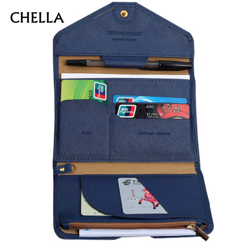 Travel Passport Cover Foldable Credit font b Card b font font b Holder b font Money
