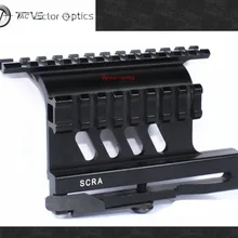 Вектор Оптика Тактический АК серии двойной Пикатинни Уивер рельсы QD боковое быстросъемное крепление Стиль подходит 47/74 аксессуары