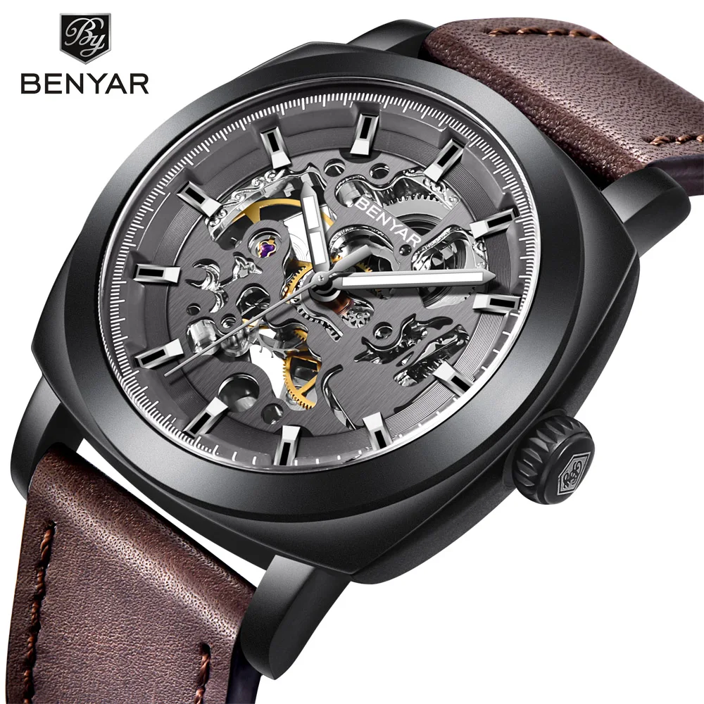 

BENYAR Automatic Mechanical Watch Men Waterproof Men's Watches Top Brand Luxury Business Sport Wrist Watches Relogio Masculino