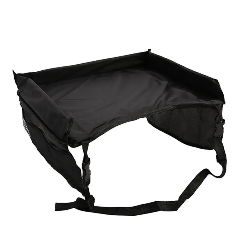 Baby Safety Waterproof Table Car Seat Tray Kids Storage Seat Stroller Holder for Children Lap Board Table Baby Feeding Props