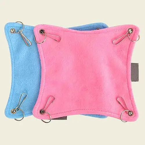 New Short Plush Pig Hamster Rabbits Guinea Pigs Small Pets Hammock Warm Toy Product | Дом и сад