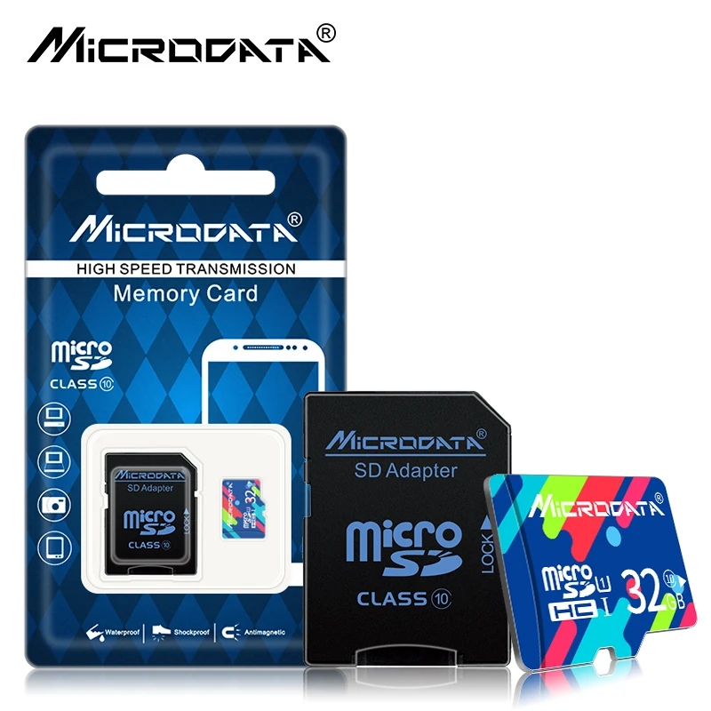 

Wholesale Micro SD Memory Card Real Capacity 4GB 8GB 16GB 32GB Red Microsd TF Memory card Flash Drive Memory Stick
