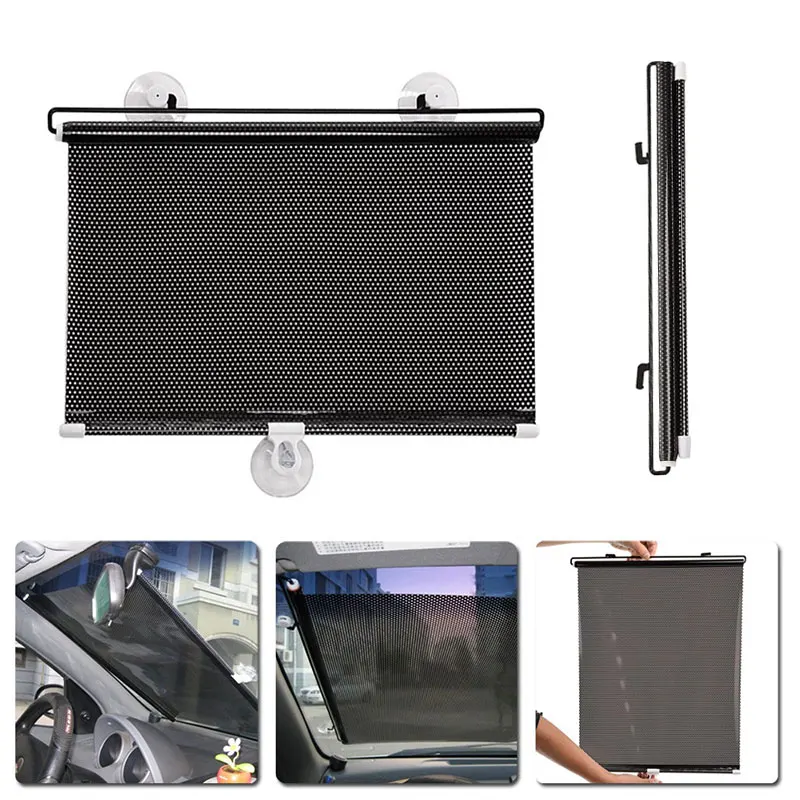 Buy Vehemo 40x60cm Car Window Sun Shade Auto Front