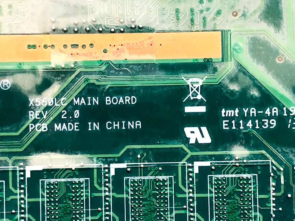 lower price  Original for ASUS X550LC laptop motherboard X550LC I5-4200U GT720M 2GB REV 2.0 tested good free shi