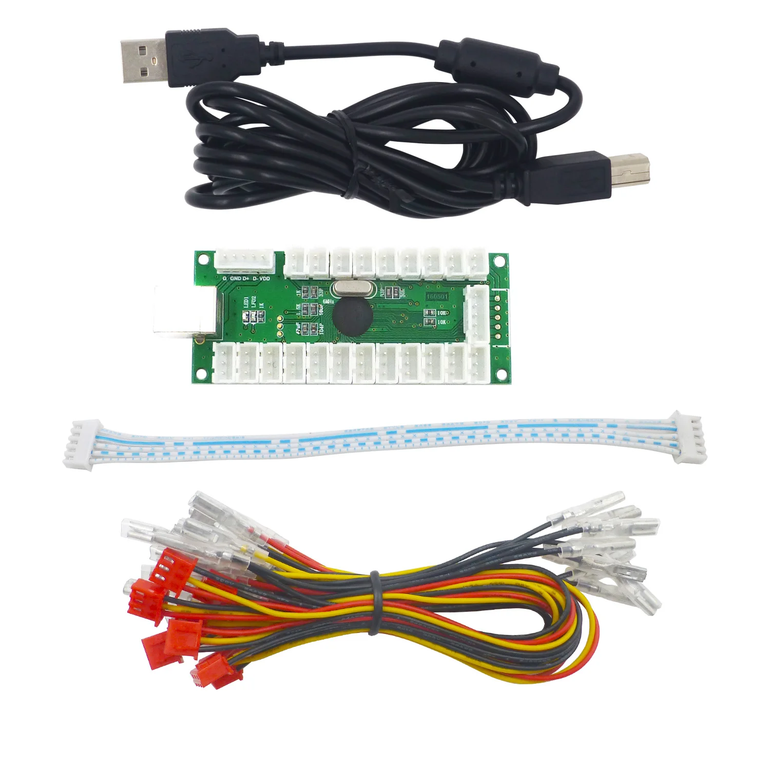 Аркадный светодиодный USB кодировщик SJ @ JX аркадный джойстик светодиодная кнопка