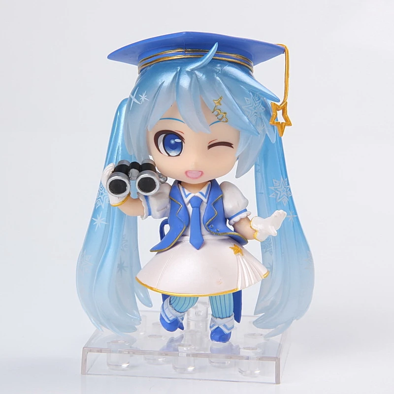 17 New Paragraph Hansune Miku Action Figure Cute Nendoroid Doll Snow Miku Pvc Collection Model Toys For Children Gift 10cm Model Toy Toys Fortoys For Children Aliexpress