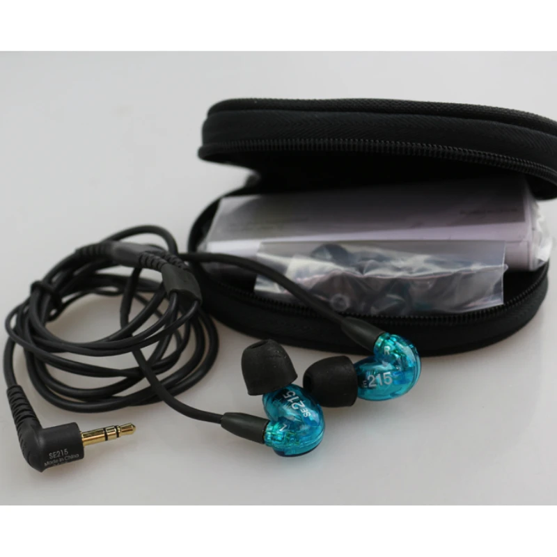

Professional Headphone US Version SE215 SE&215 Hi-fi stereo headphones Noise isolating fone de ouvido In ear Monitor auriculares
