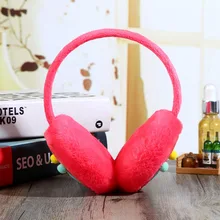 1 шт. женские зимние теплые наушники с милым искусственным мехом Мультяшные плюшевые наушники с короной Лучшие продажи-WT