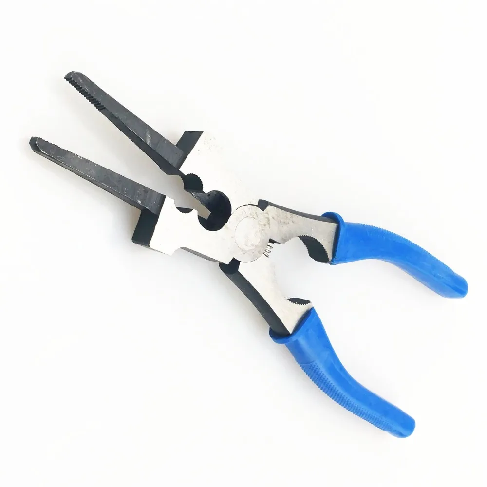 8" Multifunction Plier for MIG Welding Torch Nozzle Spatter Cleaning