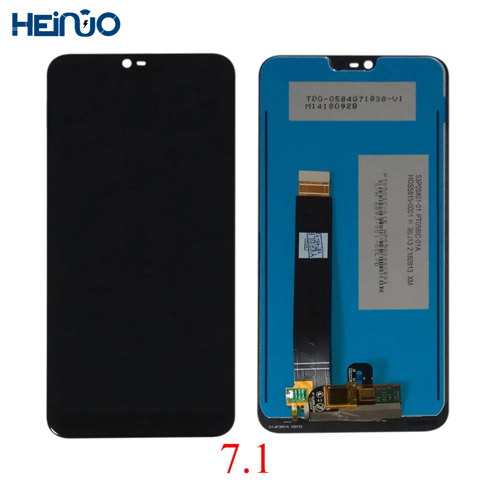 

5.84" Original LCD For Nokia 7.1 N7.1 2018 Display Touch Screen Pantalla Digitizer Assembly Replacement Parts+Repair Tools set