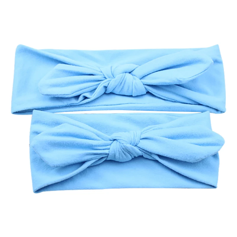 

Ear Design Headwear Baby Girl Mom Family Matching Solid Hair Girls Mother Family Matching Headband With Ear Design Headwear