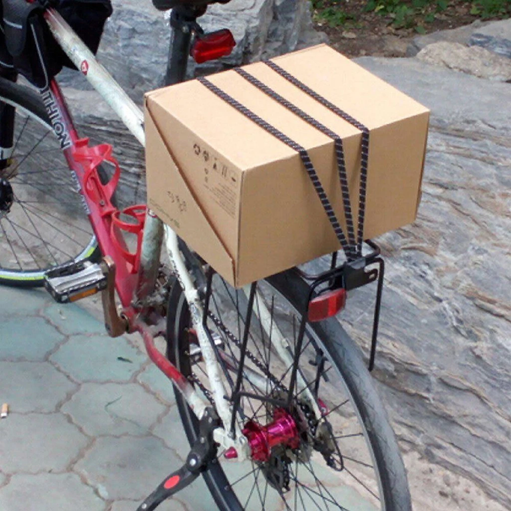 Triple Elastic Bungee Cord Strap Rope Luggage Suitcase Cargo Car Roof Rack Outdoor Bicycle Accessories 