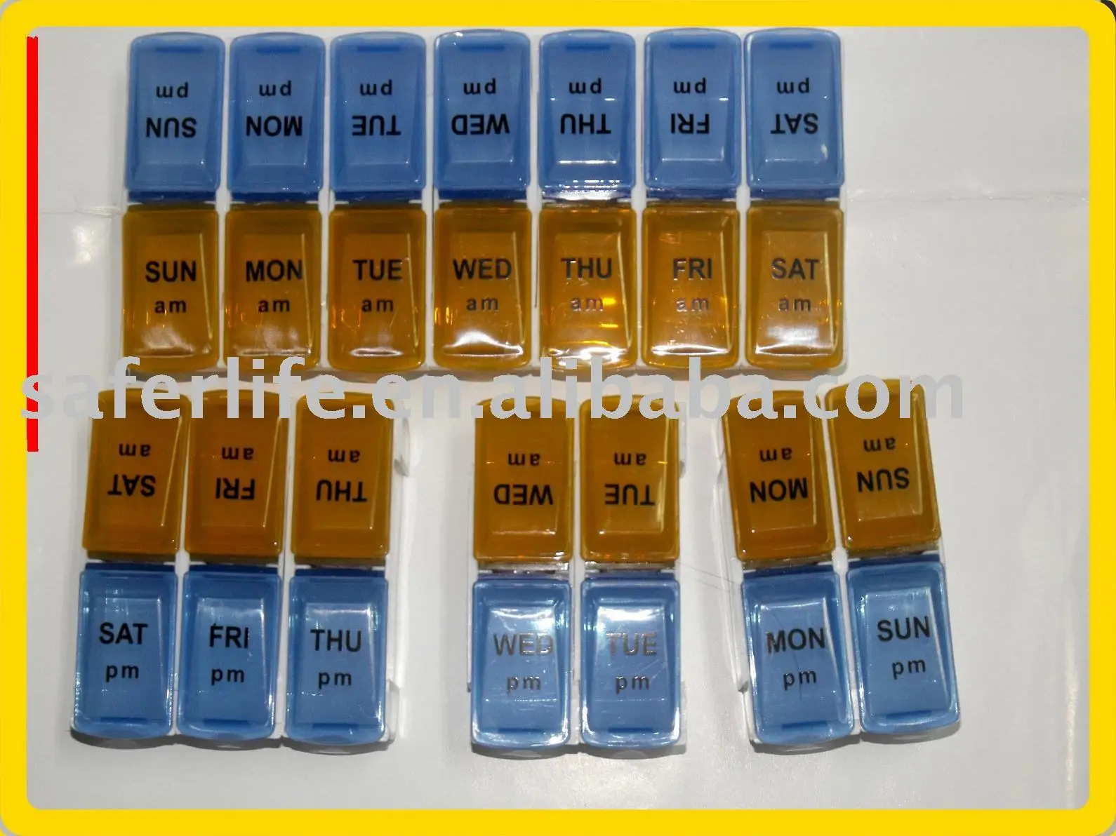 Коробка для таблеток коробка лекарств рекламная пластиковая Премиум