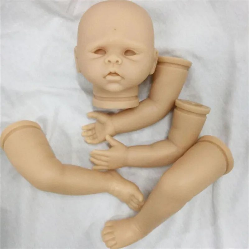 Reborn Doll Kits for 20inches Soft Vinyl Reborn Baby Dolls Accessories for DIY Realistic Toys