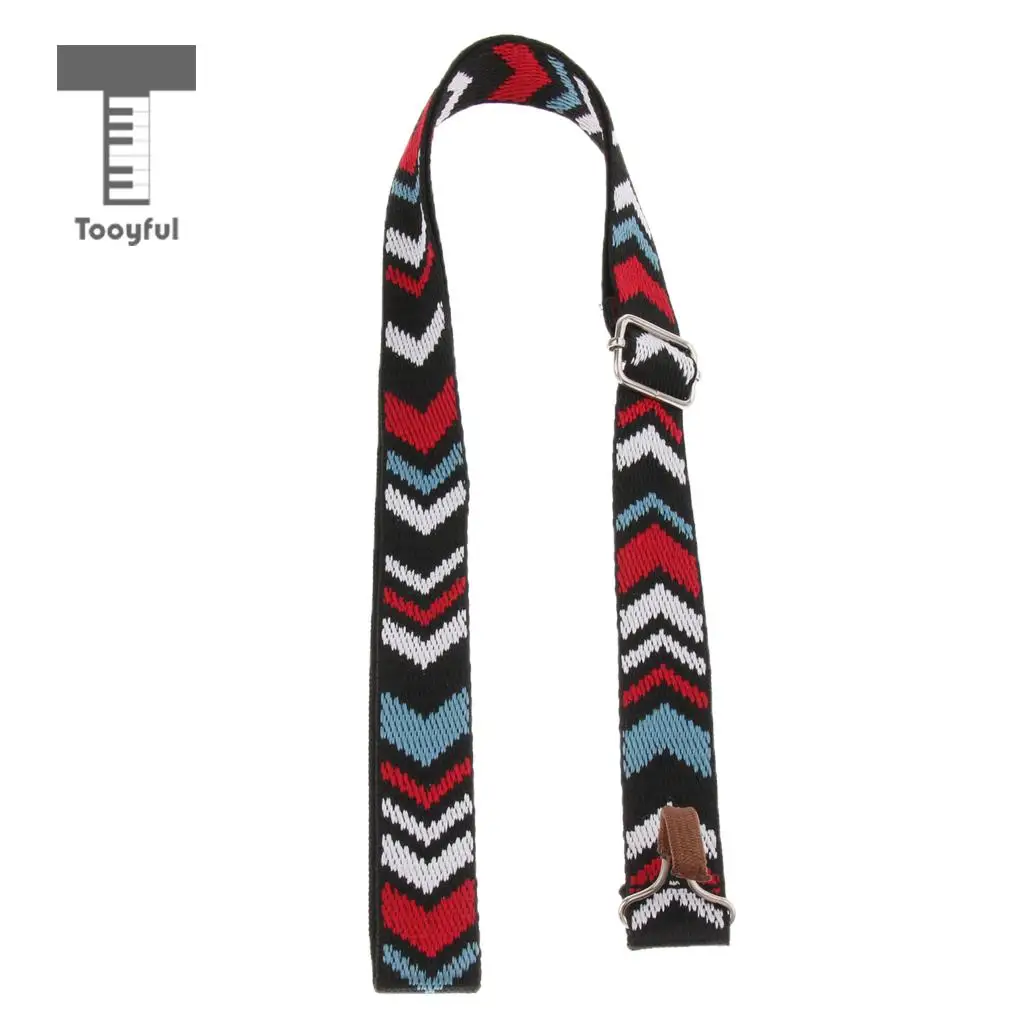 Tooyful Ukulele Shoulder Strap Belt Hook National Strap for Ukulele Accessory