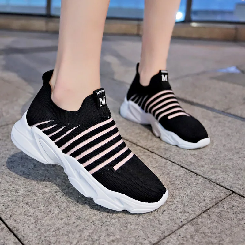 

Breathable Mesh Running Shoes Comfortable Platform Sneakers Women Casual Shoes Vulcanized Shoes Spring and Autumn Women shoes