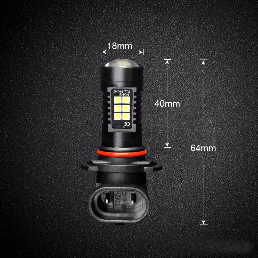 Tanie 2x Canbus H11 3030 21SMD LED DRL światła do jazdy dziennej światła przeciwmgielne żarówki nadające się do Land Rover Discovery 3 2009