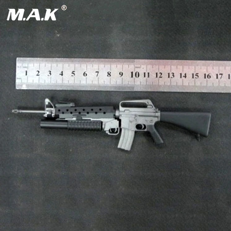 M16A1 + M203 Вьетнамская война США Военная Штурмовая винтовка 1/6 подходит для 12