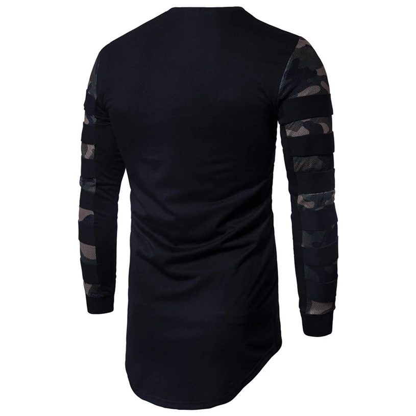 Мужской пуловер с длинным рукавом разноцветным принтом Vetement camisetas hombre свитер топ