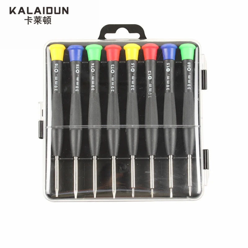 KALAIDUN 8 в 1 Набор отверток Torx многофункциональная прецизионная маленькая отвертка