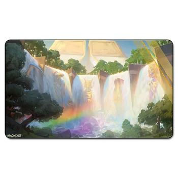

Many Choice Magic Card Games Custom Playmat MGT Cascading Cataracts Playmat, Board Games Ultra. Table Pad Pro with Free Bag
