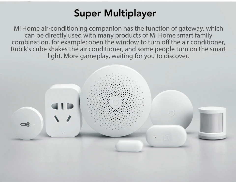 Xiaomi MIJIA Aqara Air Conditioning Companion WiFi Zigbee Smart Socket App Remote Control Build-in Gateway (6)