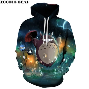 

Male Fashion Tops Funny Print Hoodies Casual Sweatshirts Women Cartoon Pattern Tracksuits Drop Ship 3D Pullover ZOOTOP BEAR