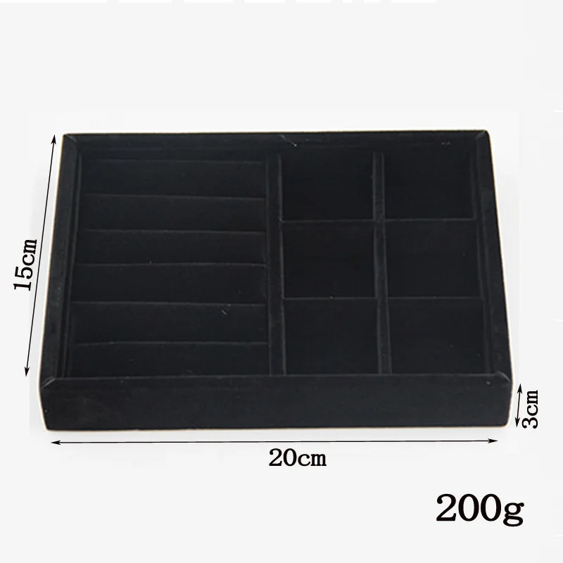 Black ring & grids tray