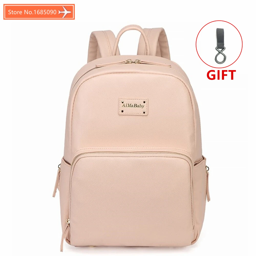 

Designer Baby Mother Backpack Travel Mummy Maternity Changing Nappy Diaper Tote Bag for Mom Organizer Bags PU Traje Para Mama