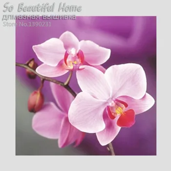 

Flower DIY Diamond Mosaic painting Cross Stitch Square Diamond Embroidery Sets Diamond picture Crafts Europe house decor SH61167