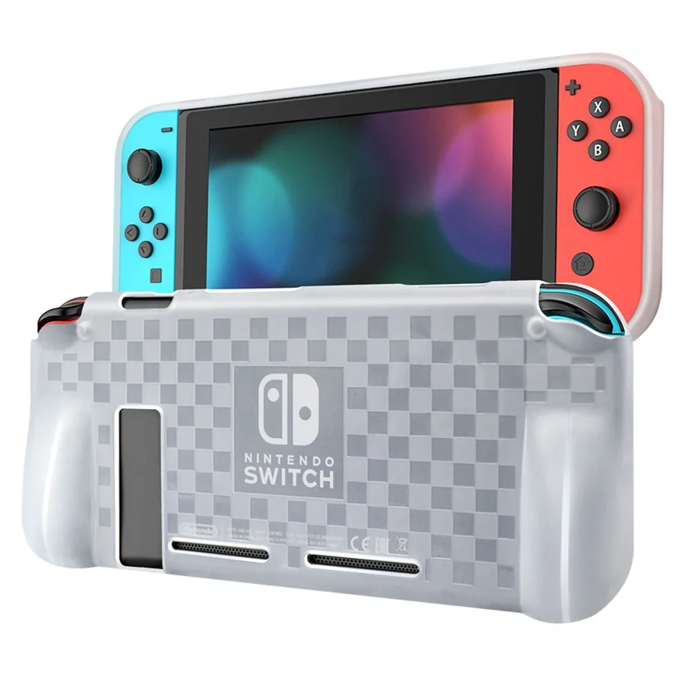 

Dustproof Protective Cover For Nintend Switch TPU Case Housing Shell For NS Joy-Con Controller Transparent Soft Case