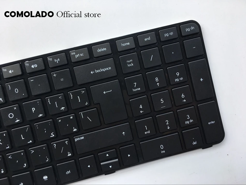 AR Arabic Keyboard For HP pavilion DV7 DV7-4000 DV7T-4000 DV7-4100 DV7-4200  black with frame keyboard AR Layout (2)
